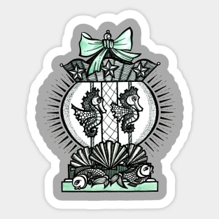 Seahorses Sticker